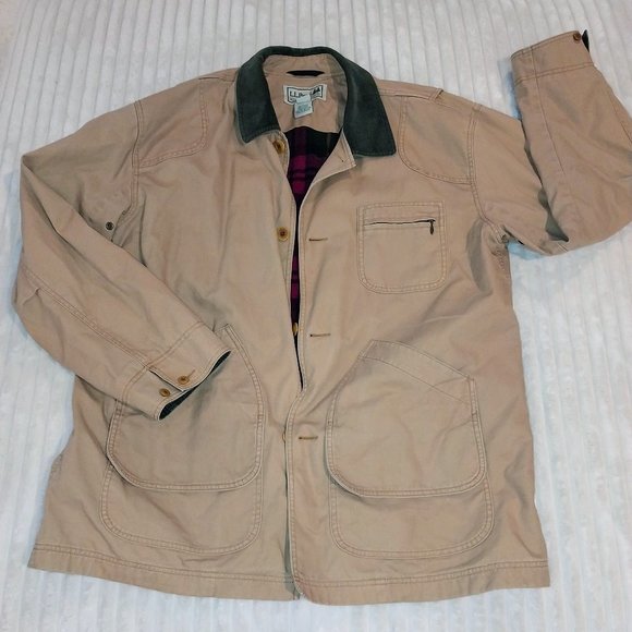 LL Bean Men's Original Field Coat, Cotton-Lined - Picture 1 of 6